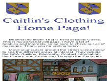 Tablet Screenshot of caitlinsclothing.com